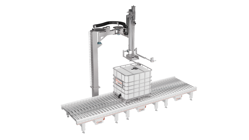Semi-automatic combi filling machine with scale